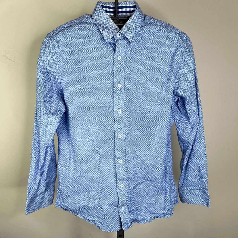 Nick Graham Everywhere Stretch Modern Fit Men's Shirt Size Medium